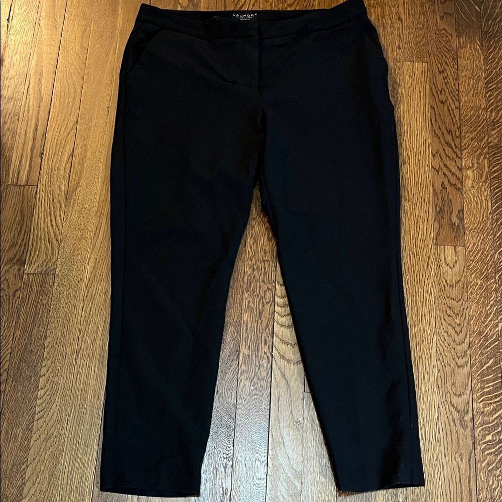 Laundry by Shelli Segal Black Dress Pants Sz 16